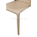 Italialainen minimalistinen appelsiin satulan nahka yksi tuolit